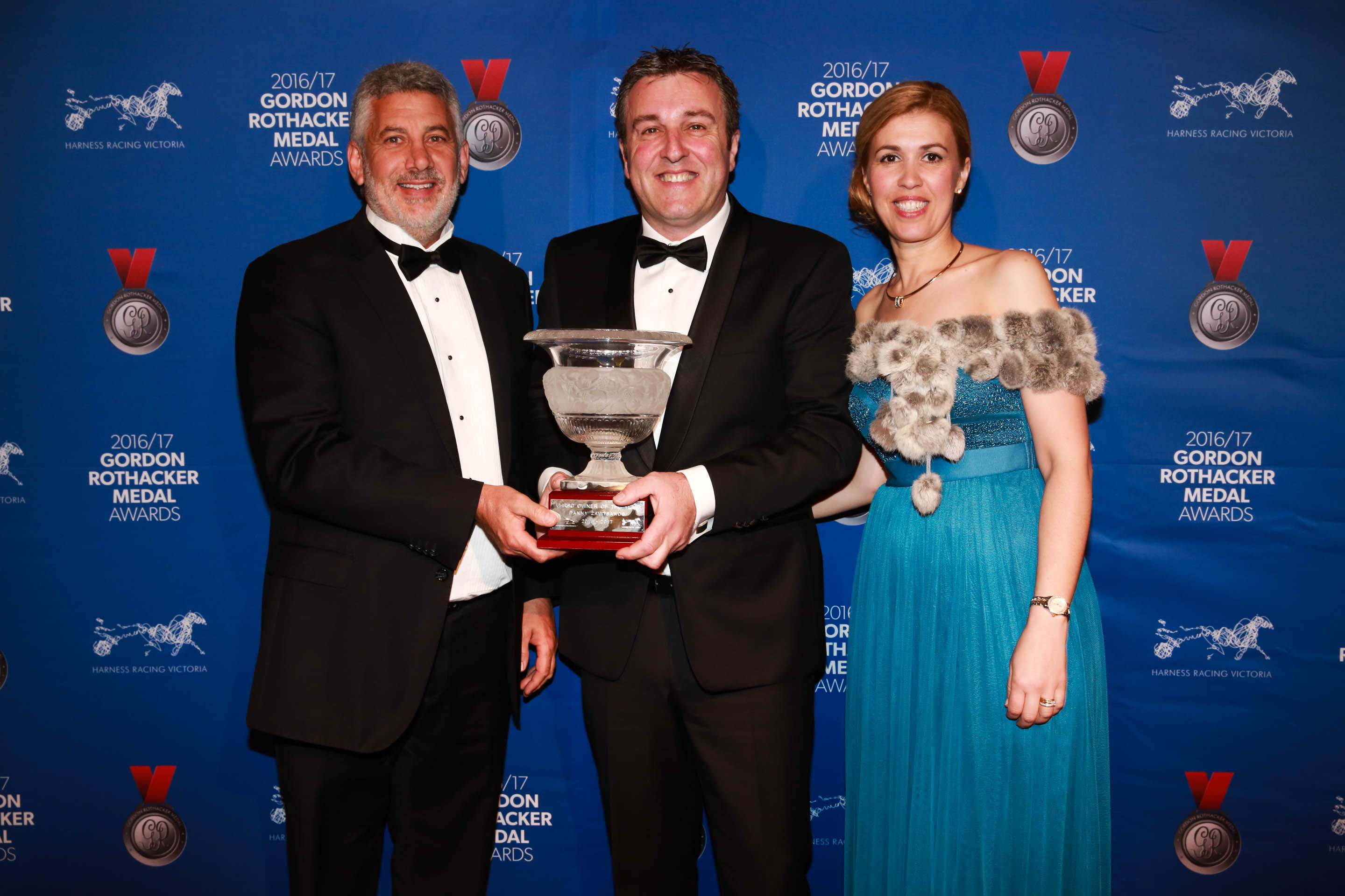 2016/17 VHRC Owner of the Year Award at the Gordon Rothacker Medal Night - winner Danny Zavitsanos